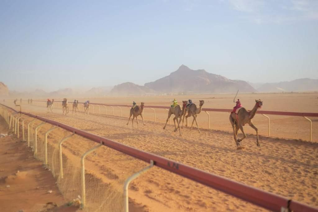 Martian desert Camp Wadi Rum Exterior foto